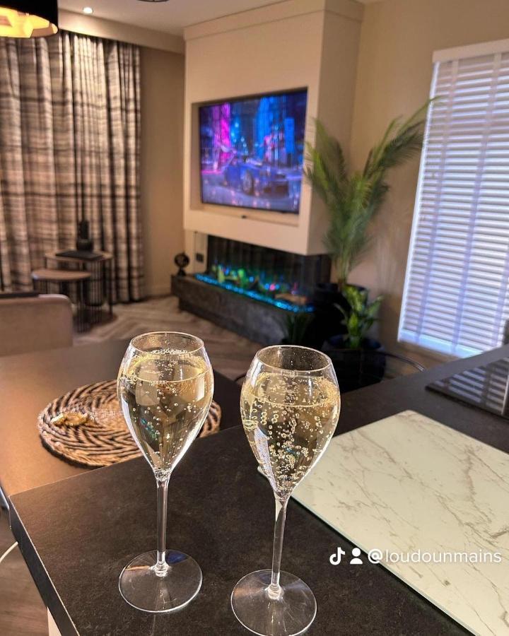 Loudoun Mains Luxury Lodges Newmilns Bagian luar foto