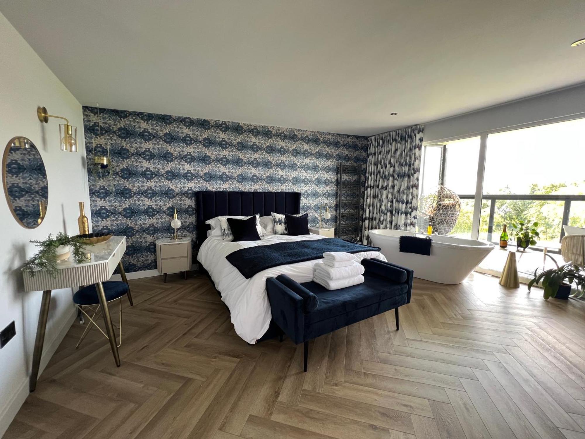 Loudoun Mains Luxury Lodges Newmilns Bagian luar foto